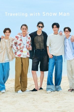 Traveling with Snow Man Poster