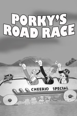 Porky's Road Race Poster