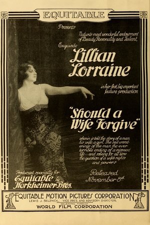 Should a Wife Forgive? Poster