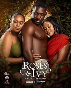 Roses and Ivy Poster